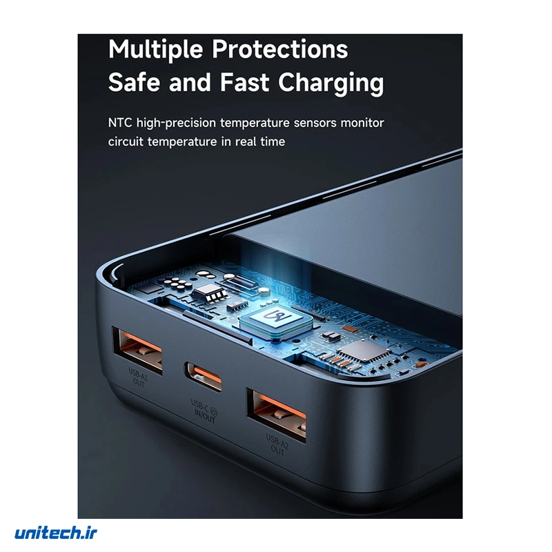 پاوربانک 22.5 وات مک دودو مدل MC389 ظرفیت 20000 میلی آمپر ساعت15